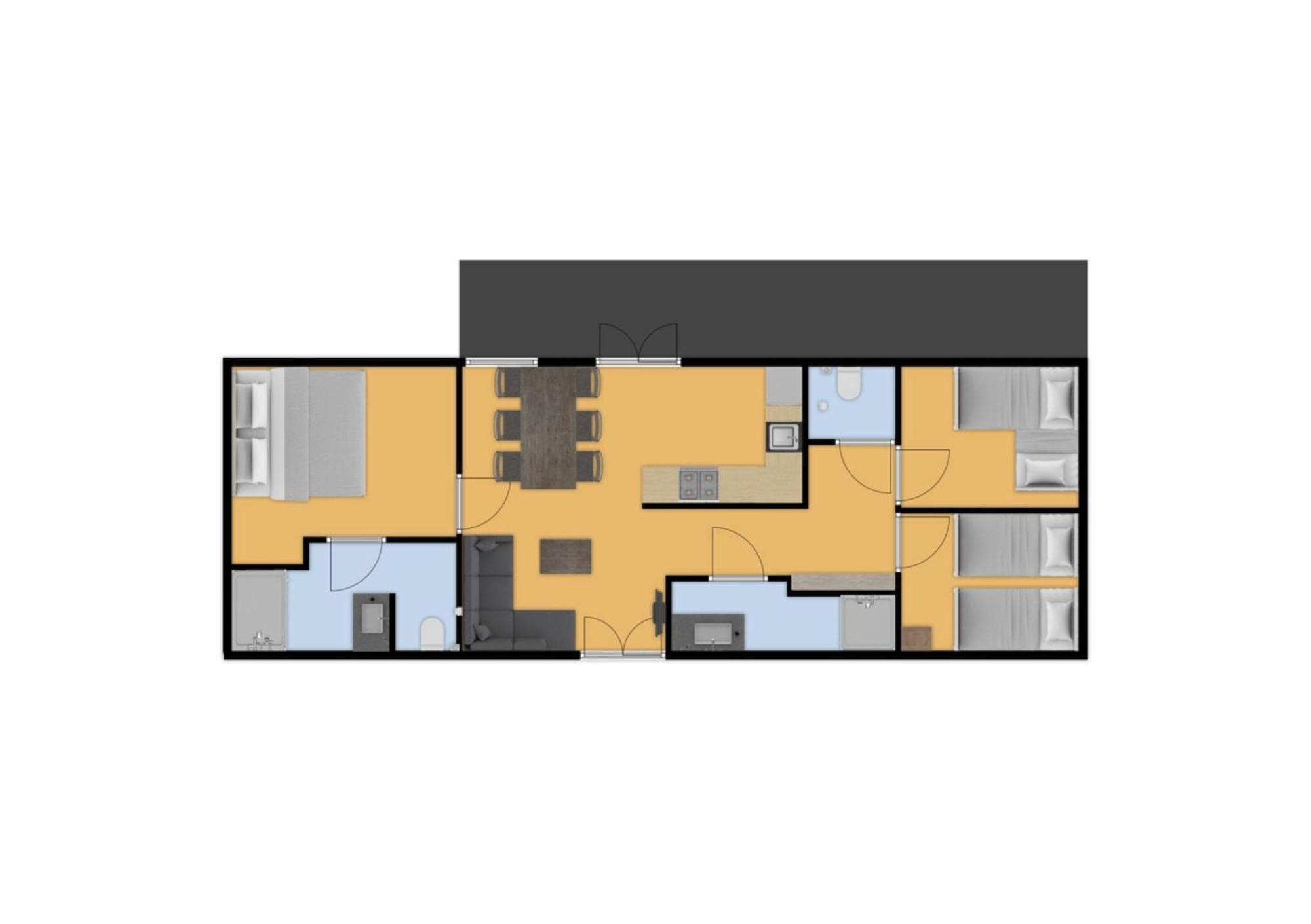 Hotel Rcn De Flaasbloem Chaam Habitación foto