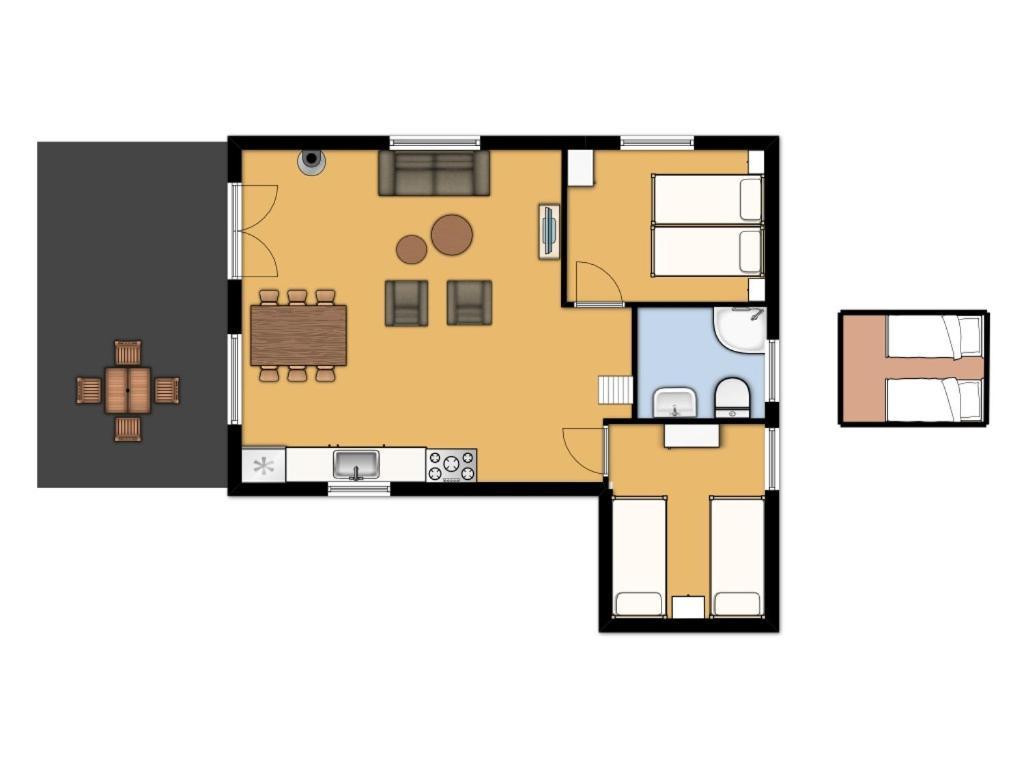 Hotel Rcn De Flaasbloem Chaam Habitación foto